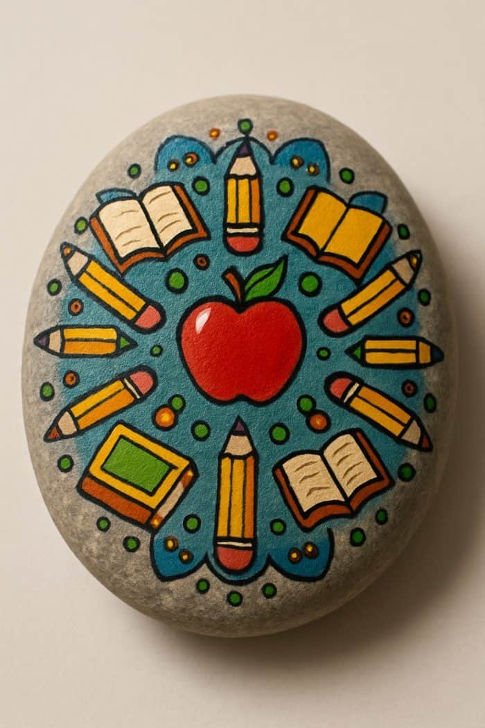 23 Back to School Painted Rocks Ideas: Brighten Up Classrooms! - The ...