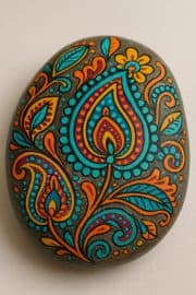 20 Boho Painted Rocks Ideas: Creative Inspo for Your Next Project - The ...