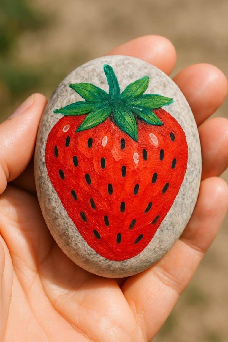 28 Food Painted Rocks Ideas for Tasty DIY Decor and Crafts - The ...