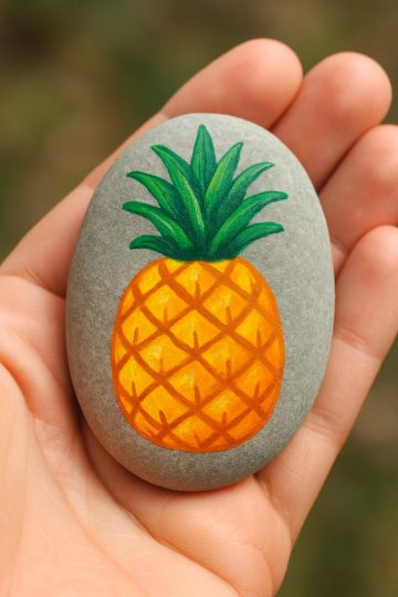 28 Food Painted Rocks Ideas for Tasty DIY Decor and Crafts - The ...