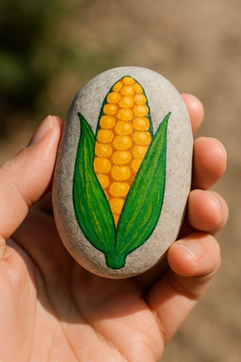 24 Vegetable Painted Rocks Ideas for Garden and Kitchen Decor - The ...