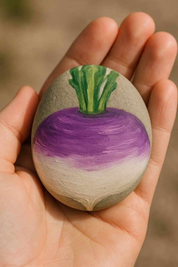 24 Vegetable Painted Rocks Ideas for Garden and Kitchen Decor - The ...