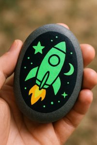30 Glow-in-the-Dark Painted Rocks Ideas: Fun, Magical Inspiration - The ...