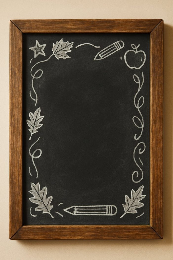 19 Back To School Chalkboard Art Ideas For Teachers And Parents The
