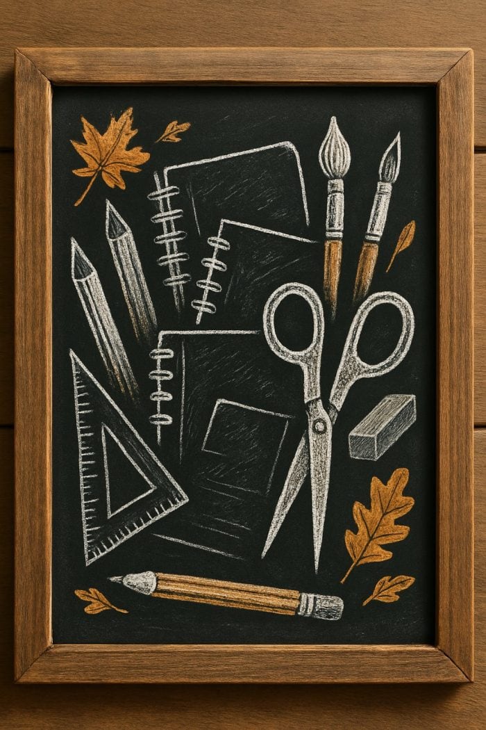 19 Back To School Chalkboard Art Ideas For Teachers And Parents The