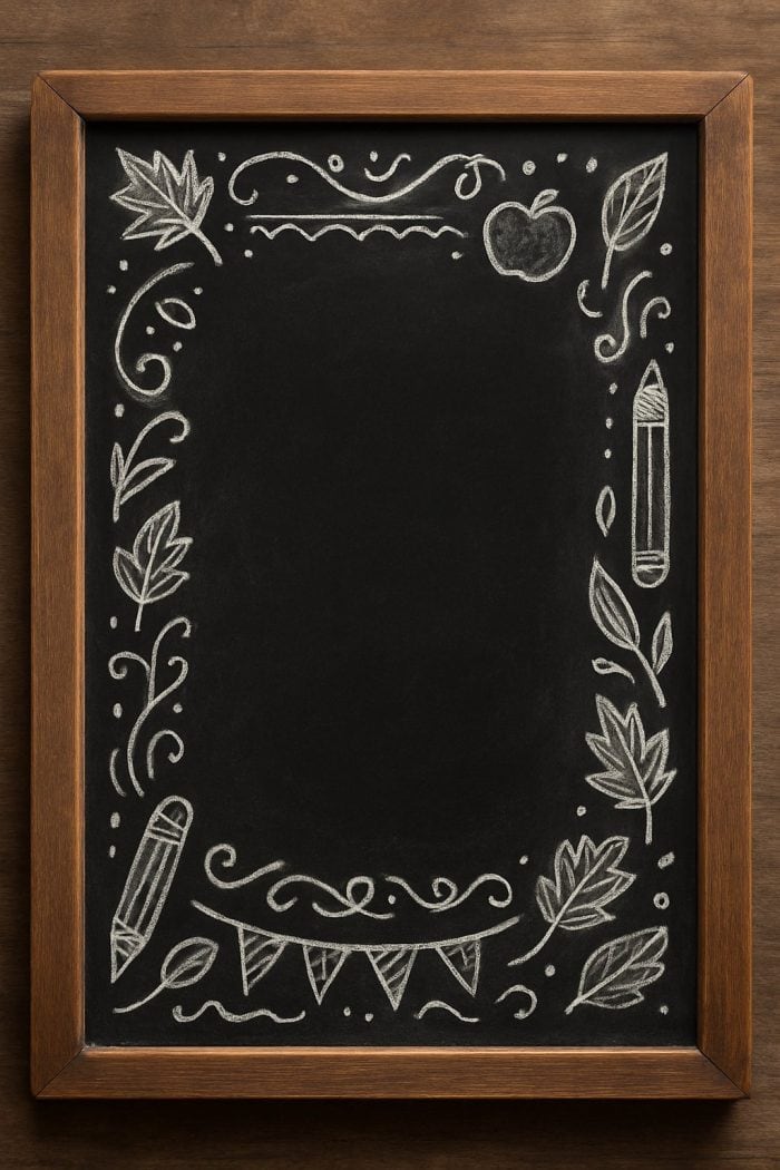 19 Back To School Chalkboard Art Ideas For Teachers And Parents The