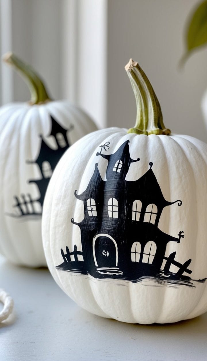 27 White Painted Pumpkin Ideas for Chic & Creative Seasonal Decor - The ...