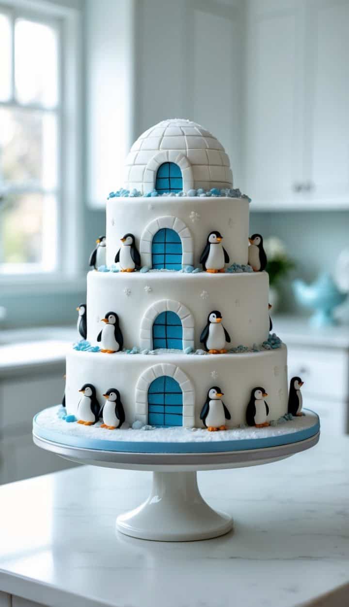 25 Penguin Cake Decorating Ideas Fun WinterThemed Treats You'll Love — free download