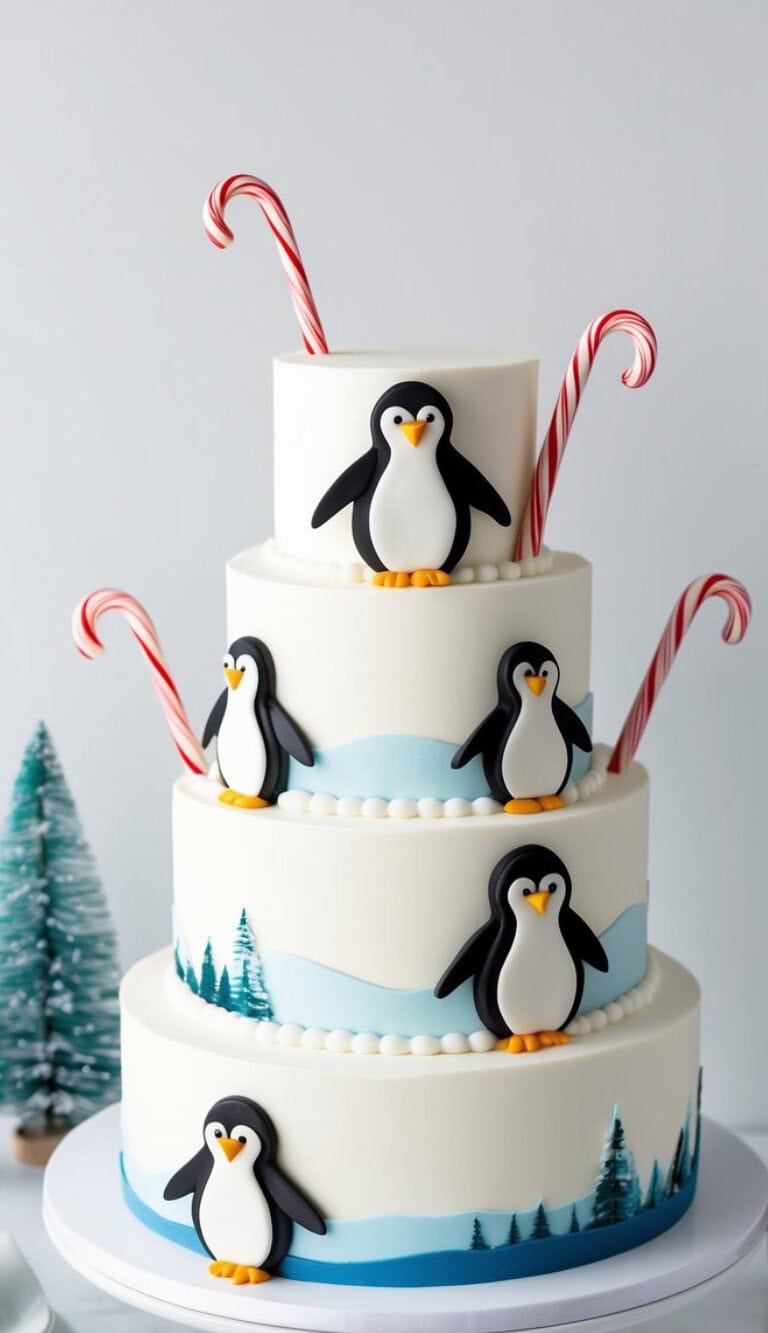 25 Penguin Cake Decorating Ideas Fun WinterThemed Treats You'll Love — free download
