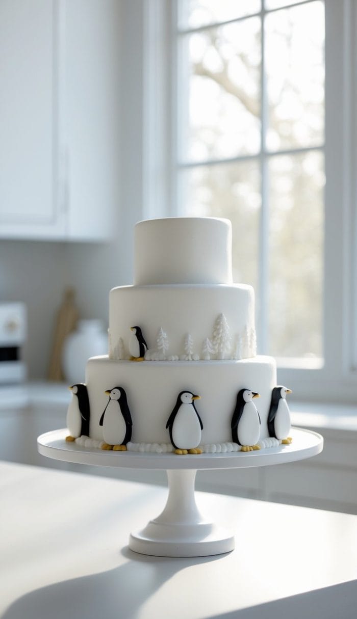25 Penguin Cake Decorating Ideas Fun WinterThemed Treats You'll Love — free download