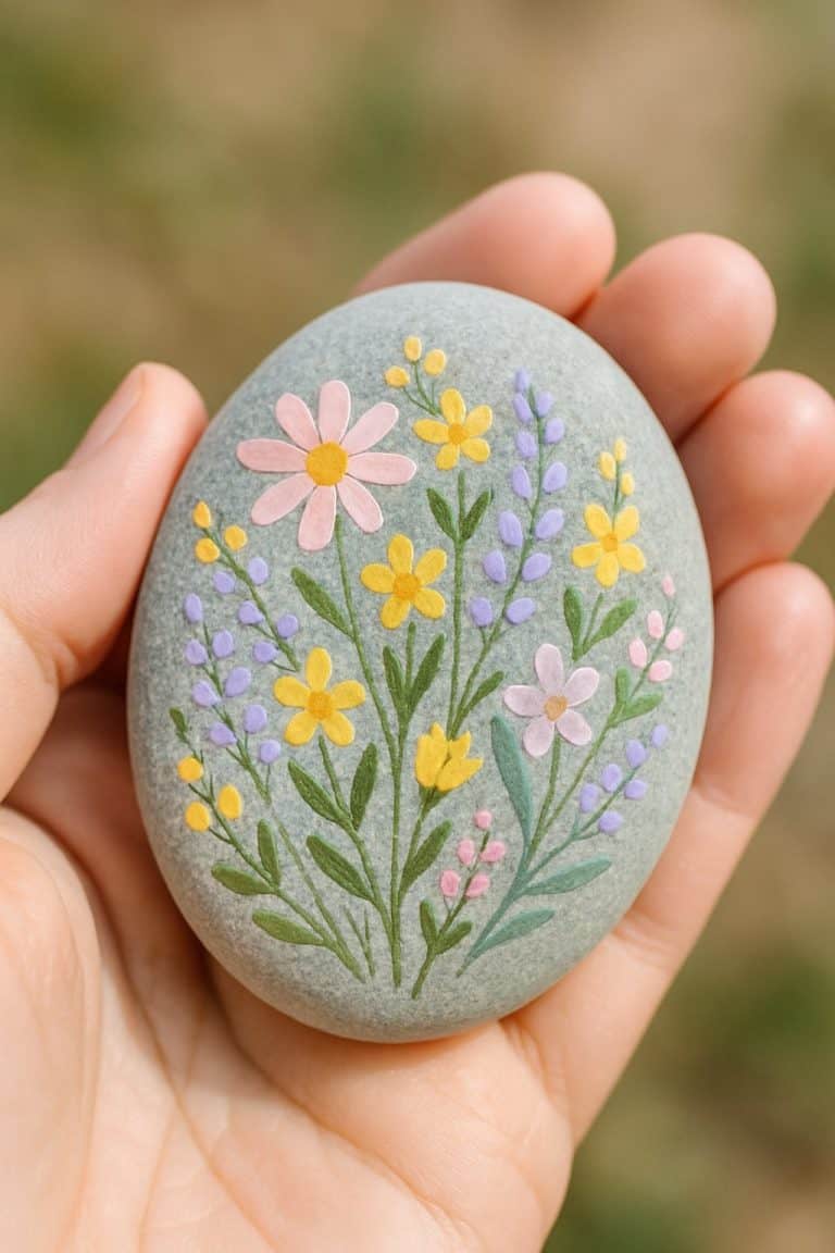 39 Spring Painted Rocks Ideas for Fresh & Colorful Seasonal Crafts ...