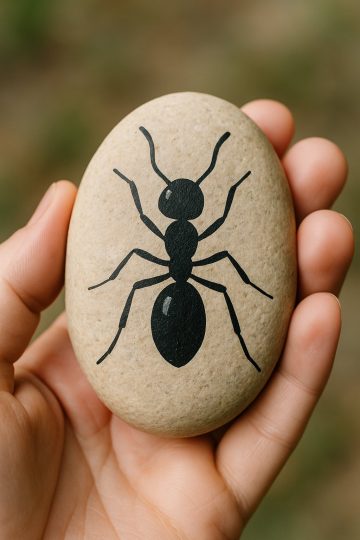 44 Bug Painted Rocks Ideas for Cute Garden Decor - The Melrose Family