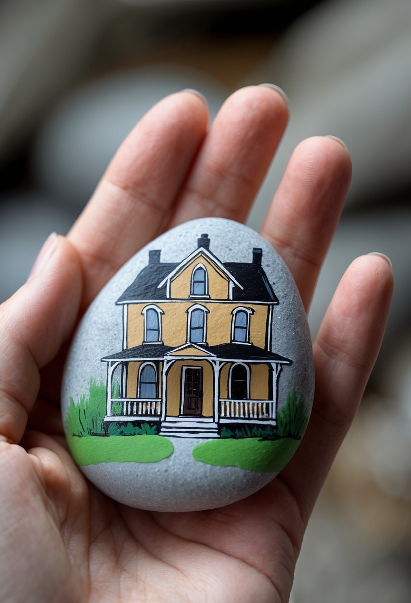 27 House Painted Rocks Ideas for Charming Home Designs - The Melrose Family